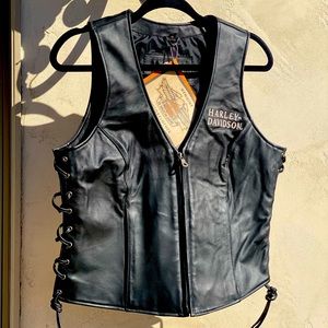 Harley Davidson Genuine Leather Vest